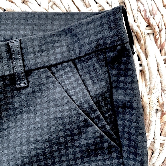 Kut from the Kloth Black & Gray Check Ponte Pant - Picture 4 of 9